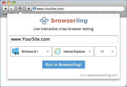 Browserling Browser Testng