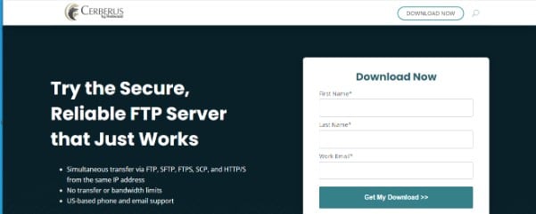 Cerberus FTP Server registration