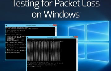 Testing for Packet Loss on Windows