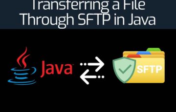 Transferring a File Through SFTP in Java