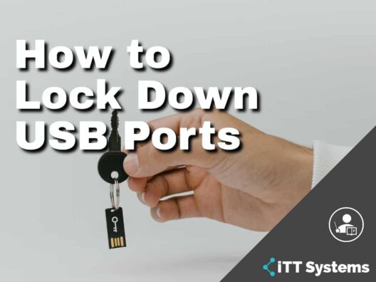How to lock down USB ports