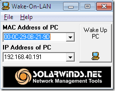 Image result for solar winds wake on lan