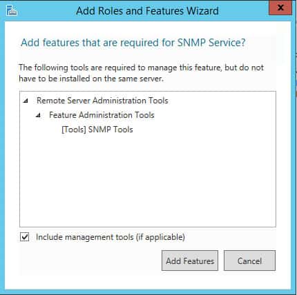 add features snmp