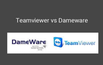 teamviewer vs dameware